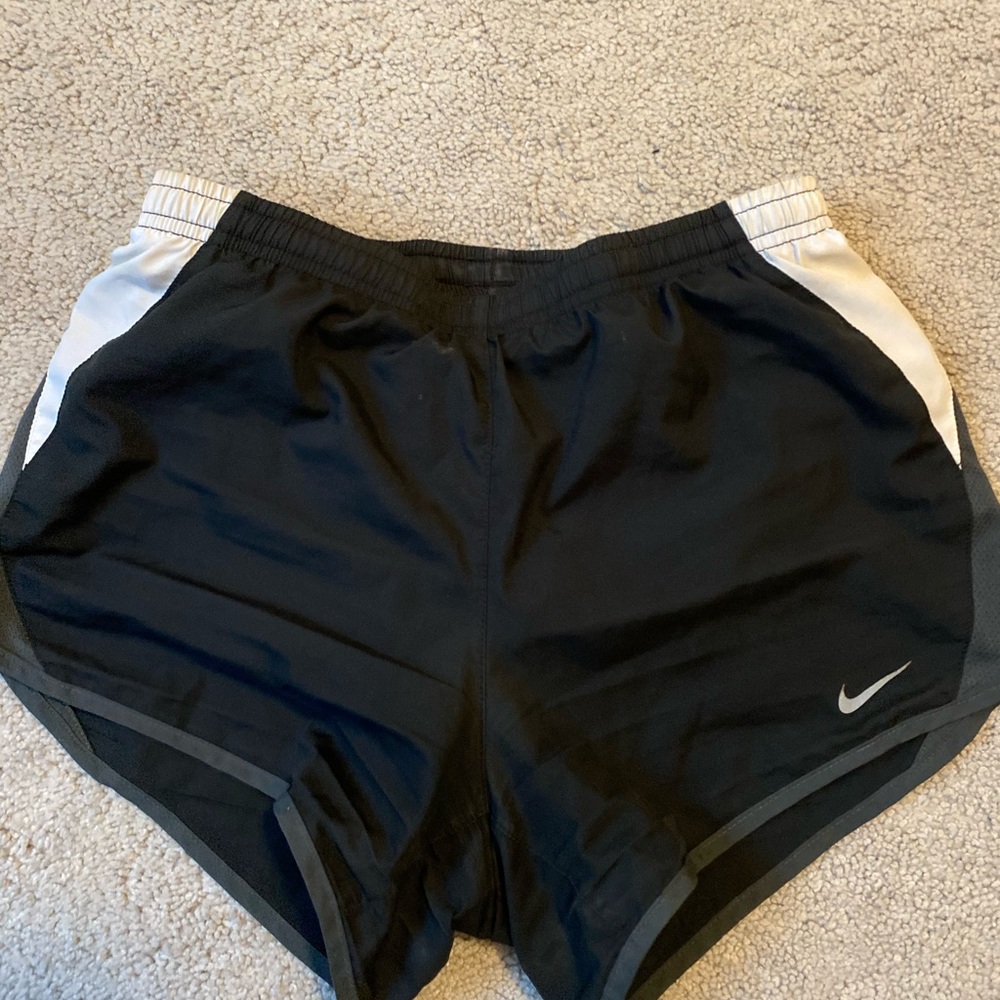 Nike Black and Gray Shorts